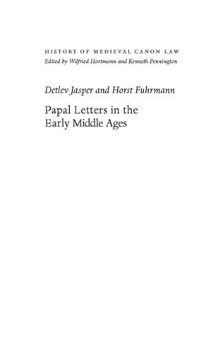 Паперова книга «Papal Letters in the Early Middle Ages», авторів Детлев Джаспер, Хорст Фурманн - фото №1