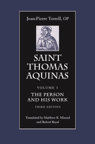 Бумажная книга «Saint Thomas Aquinas: The Person and His Work», авторов Жан-Пьер Торрель, Мэтью К. Майнерд - фото №1