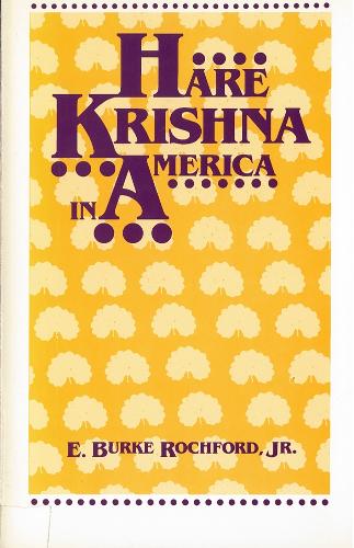 Бумажная книга «Hare Krishna In America», автор Э. Берк Рочфорд - фото №1