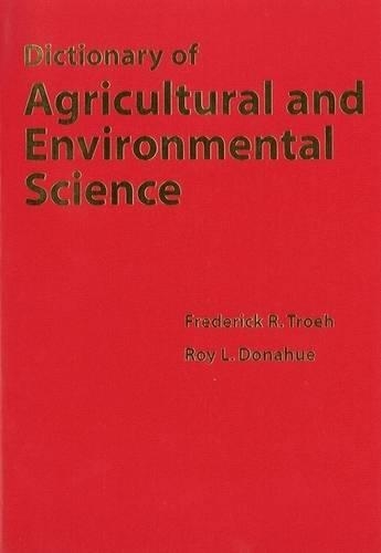 Паперова книга «Dictionary of Agricultural and Environmental Science», авторів Фредерік Р. Трой, Рой Л. Донахью - фото №1