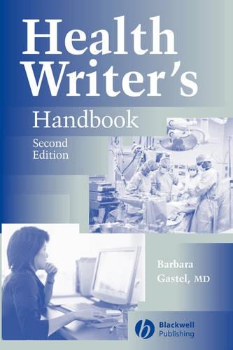 Паперова книга «Health Writer's Handbook», автор Барбара Гастел - фото №1