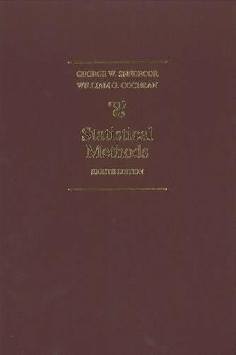 [object Object] «Statistical Methods», авторов Джордж У. Снекдекор, Уильям Г. Кокран - фото №1