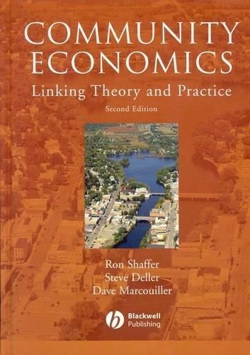 Бумажная книга «Community Economics: Linking Theory and Practice», авторов Дэвид В. Маркуйер, Рон Шаффер, Стивен С. Деллер - фото №1