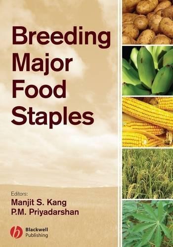 Бумажная книга «Breeding Major Food Staples», авторов Манджит Канг, П. М. Прийадаршан - фото №1