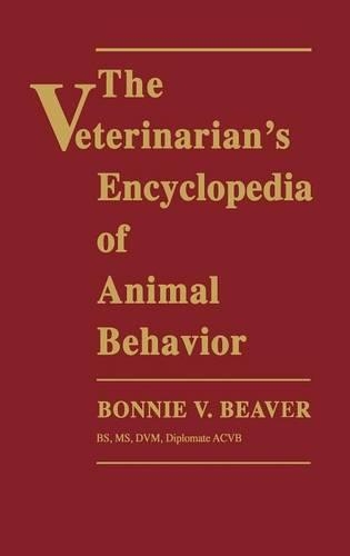 Паперова книга «The Veterinarian's Encyclopedia of Animal Behavior», автор Бонні В. Г. Бівер - фото №1