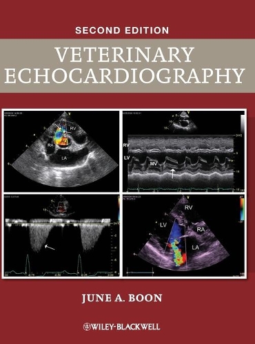 Бумажная книга «Veterinary Echocardiography», автор Джун А. Бун - фото №1