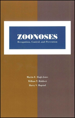 Паперова книга «Zoonoses: Recognition, Control, and Prevention», авторів Гаррі В. Хагстад, Мартін Е. Г'ю-Джонс, Вільям Т. Хабберт - фото №1
