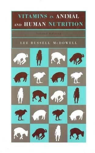 Паперова книга «Vitamins in Animal and Human Nutrition», автор Лі Рассел Макдауелл - фото №1