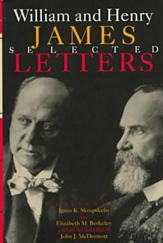 [object Object] «William and Henry James: Selected Letters», авторов Генри Джеймс, Уильям Джеймс - фото №1
