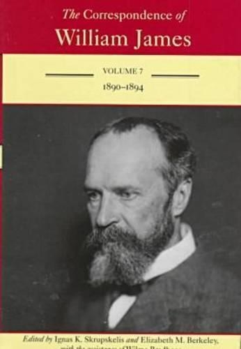 Паперова книга «The Correspondence of William James v. 7; 1890-94», авторів Джон Дж. Макдермотт, Вільям Джеймс - фото №1