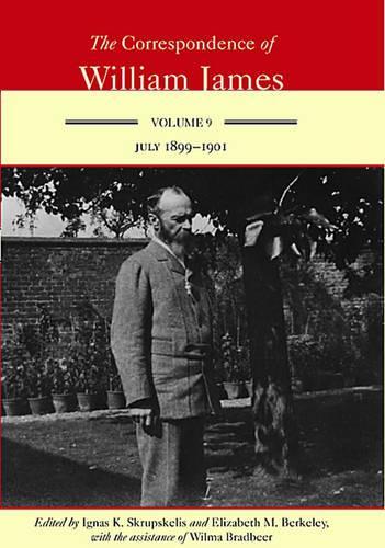 Паперова книга «The Correspondence of William James v. 9; July 1899-1901», автор Вільям Джеймс - фото №1