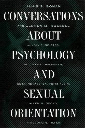 Бумажная книга «Conversations about Psychology and Sexual Orientation», авторов Гленда М. Рассел, Дженис С. Бохан - фото №1