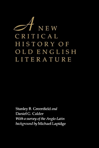 Бумажная книга «A New Critical History of Old English Literature», авторов Дэниел Г. Колдер, Стэнли Б. Гринфилд - фото №1