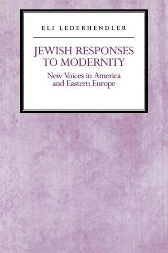 Бумажная книга «Jewish Responses to Modernity: New Voices in America and Eastern Europe», автор Эли Ледерхендлер - фото №1
