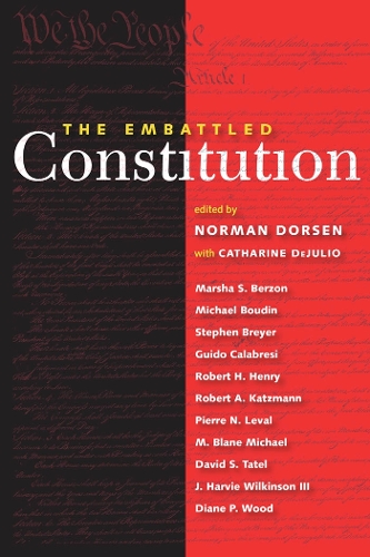 Паперова книга «The Embattled Constitution», автор Норман Дорсен - фото №1