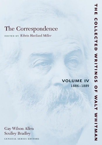 Паперова книга «The Correspondence: Volume IV: 1886-1889», автор Волт Вітмен - фото №1