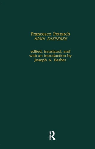 Бумажная книга «Francesco Petrarch's Rime Disperse, Series A» - фото №1