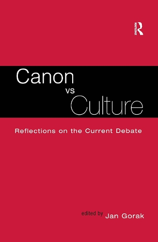 Бумажная книга «Canon Vs. Culture: Reflections on the Current Debate» - фото №1