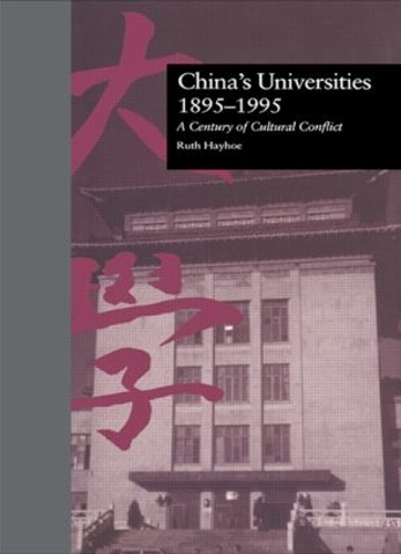 Бумажная книга «China's Universities, 1895-1995: A Century of Cultural Conflict», автор Рут Хейхо - фото №1