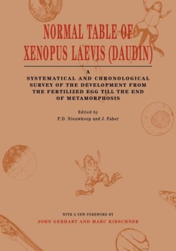 Паперова книга «Normal Table of Xenopus Laevis (Daudin): A Systematical & Chronological Survey of the Development from the Fertilized Egg till the End of Metamorphosis» - фото №1