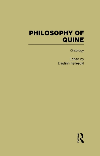 Паперова книга «Ontology: Philosophy of Quine» - фото №1