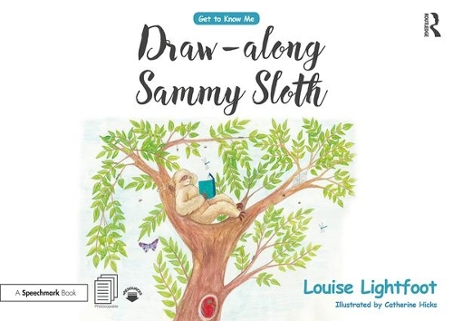 Бумажная книга «Draw Along With Sammy Sloth: Get to Know Me: Anxiety», автор Луиза Лайтфут - фото №1