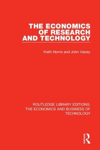 Бумажная книга «The Economics of Research and Technology», авторов Джон Вейзи, Кит Норрис - фото №1