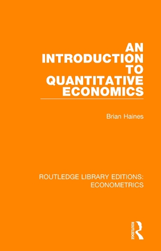 Бумажная книга «An Introduction to Quantitative Economics», автор Брайан Хейнс - фото №1