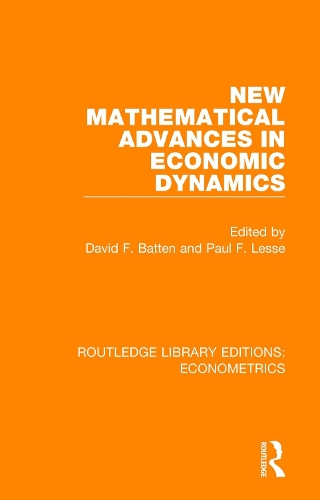 Бумажная книга «New Mathematical Advances in Economic Dynamics» - фото №1
