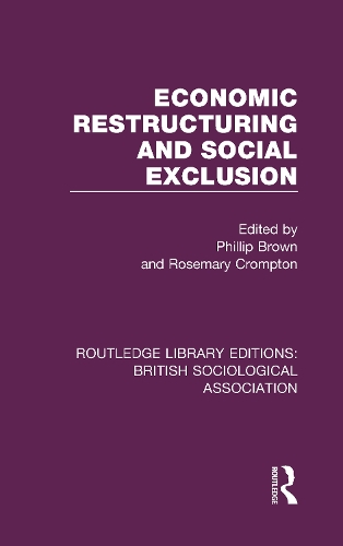 Бумажная книга «Economic Restructuring and Social Exclusion» - фото №1