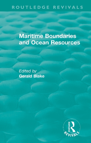Бумажная книга «Routledge Revivals: Maritime Boundaries and Ocean Resources (1987)» - фото №1