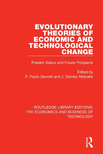 Бумажная книга «Evolutionary Theories of Economic and Technological Change: Present Status and Future Prospects» - фото №1