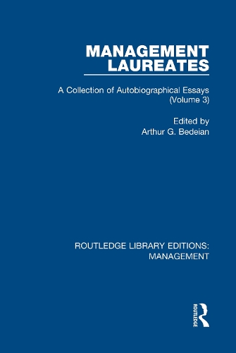 Бумажная книга «Management Laureates: A Collection of Autobiographical Essays (Volume 3)» - фото №1