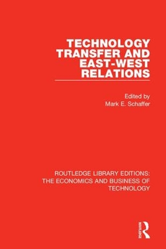Бумажная книга «Technology Transfer and East-West Relations» - фото №1