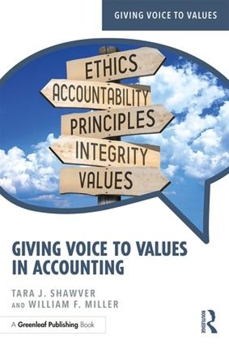 Паперова книга «Giving Voice to Values in Accounting», авторів Тара Шоувер, Вільям Міллер - фото №1