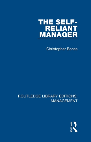 Бумажная книга «The Self-Reliant Manager», автор Кристофер Боунс - фото №1