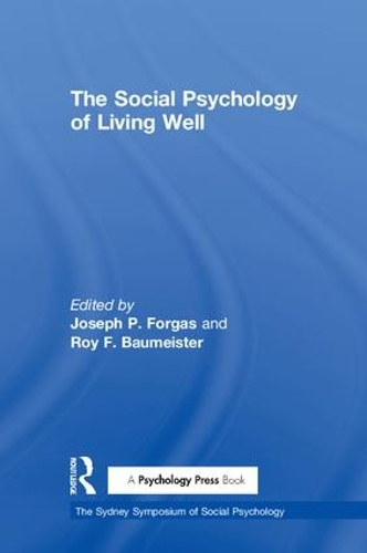 Паперова книга «The Social Psychology of Living Well» - фото №1