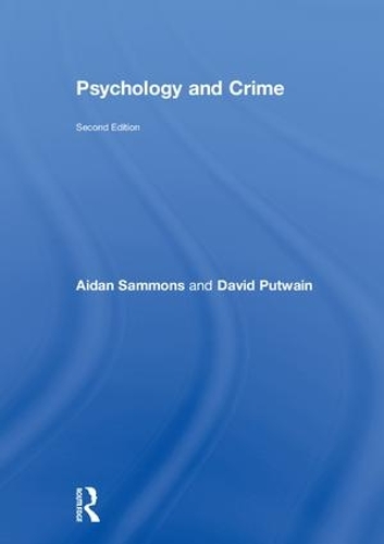 Паперова книга «Psychology and Crime: 2nd edition», авторів Ейден Семмонс, Девід Путвейн - фото №1