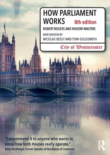 Бумажная книга «How Parliament Works», авторов Николас Бесли, Том Голдсмит - фото №1
