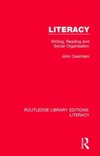 Паперова книга «Literacy: Writing, Reading and Social Organisation», автор Джон Оксенхем - фото №1