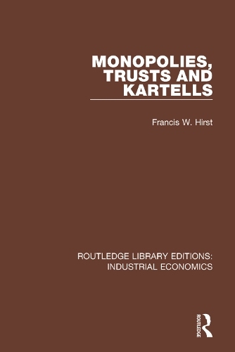 Бумажная книга «Monopolies, Trusts and Kartells» - фото №1