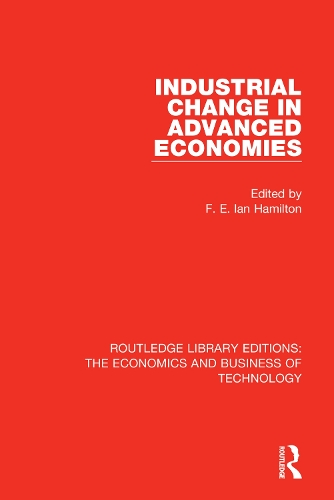 Бумажная книга «Industrial Change in Advanced Economies» - фото №1