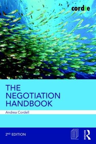Паперова книга «The Negotiation Handbook», автор Андреа Корделль - фото №1