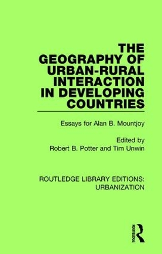 Бумажная книга «The Geography of Urban-Rural Interaction in Developing Countries: Essays for Alan B. Mountjoy» - фото №1