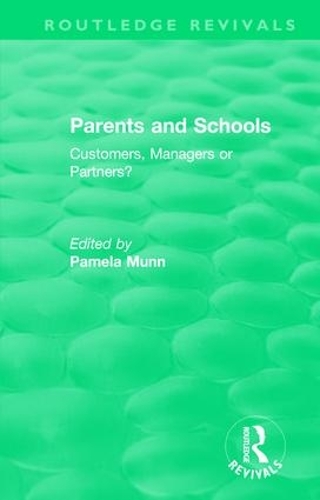 Паперова книга «Parents and Schools (1993): Customers, Managers or Partners?» - фото №1