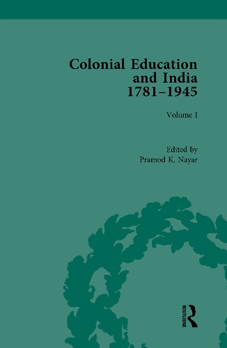 Паперова книга «Colonial Education and India 1781-1945: Volume I» - фото №1