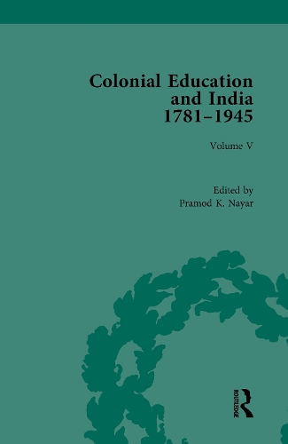 Паперова книга «Colonial Education and India 1781-1945: Volume V» - фото №1