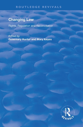 Бумажная книга «Changing Law: Rights, Regulation and Reconciliation», автор Мэри Кис - фото №1