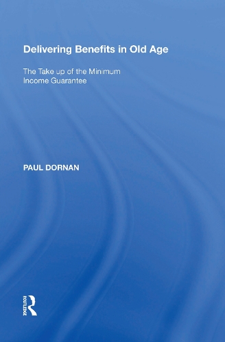 Бумажная книга «Delivering Benefits in Old Age: The Take up of the Minimum Income Guarantee» - фото №1