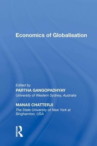 Бумажная книга «Economics of Globalisation», авторов Манас Чаттерджи, Партха Гангопадхьяй - фото №1